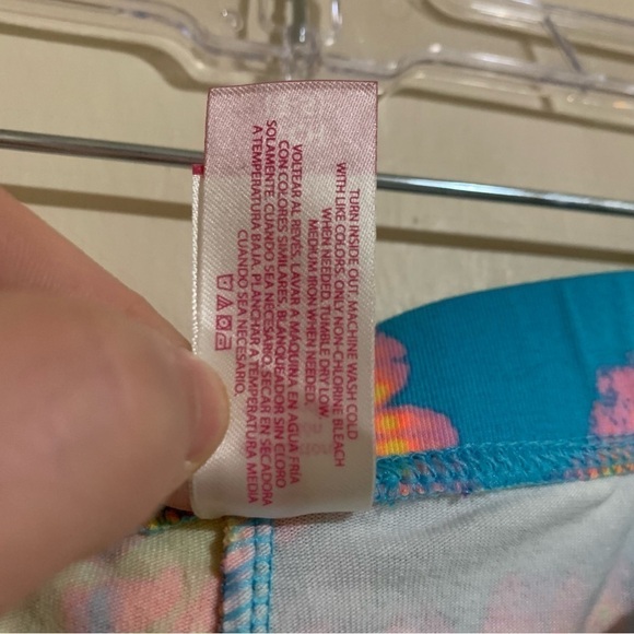 No Boundaries Neon Tie Dye Sunbursts Design Leggings. Size Small (3-5). - Picture 5 of 7